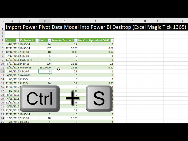 فیلم آموزشی: وارد کردن مدل داده Power Pivot به Power BI Desktop (Excel Magic Trick 1365) با زیرنویس فارسی