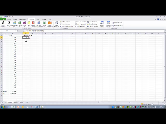 فیلم آموزشی: نحوه استفاده از Excel- The STANDARDIZE Function با زیرنویس فارسی