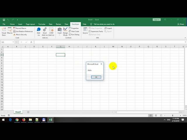 فیلم آموزشی: تب Developer را در Excel 2019 فعال کنید