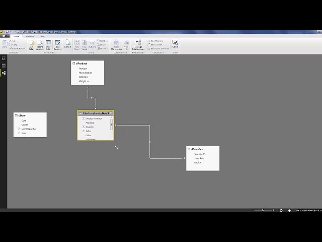 فیلم آموزشی: Power Query Power BI: تبدیل 2 جدول اطلاعات به مدل داده طرحواره ستاره (داده های فاکتور) EMT 1498 با زیرنویس فارسی