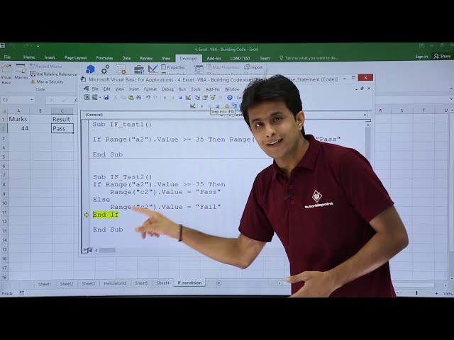 فیلم آموزشی: Excel VBA - بیانیه If Else با زیرنویس فارسی