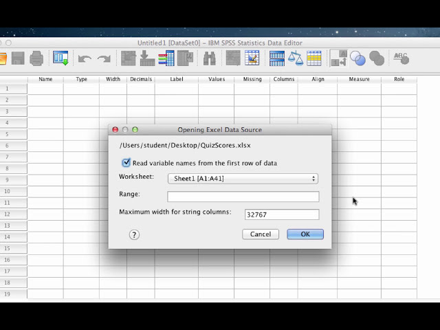 فیلم آموزشی: وارد کردن داده های اکسل به SPSS - SPSS برای مبتدیان (2-6) با زیرنویس فارسی