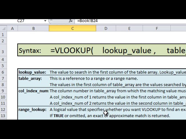 فیلم آموزشی: نمونه های پیشرفته VLOOKUP با زیرنویس فارسی