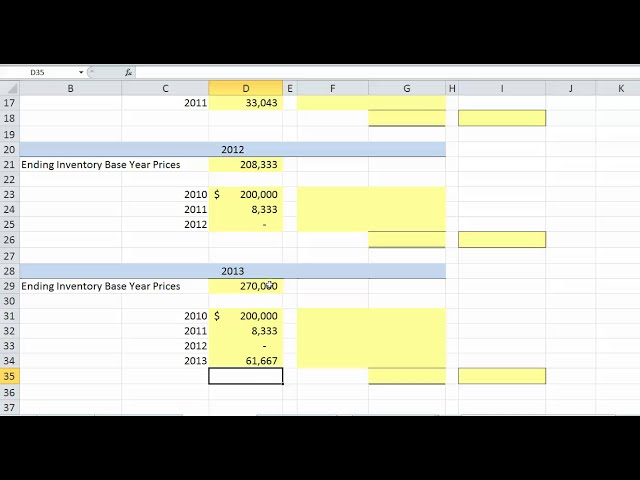 فیلم آموزشی: ارزش دلار LIFO Excel با زیرنویس فارسی