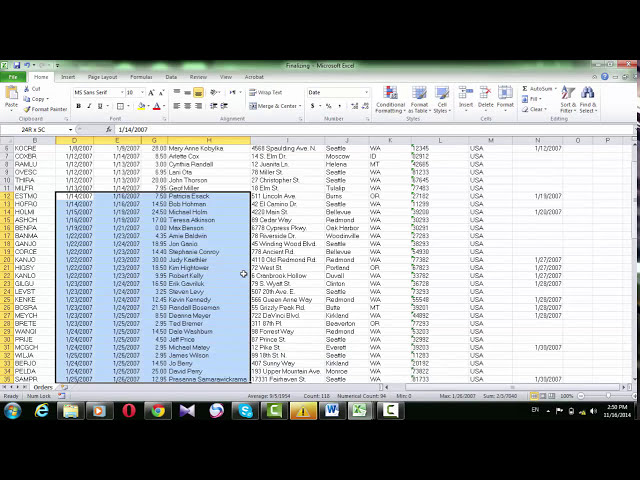 فیلم آموزشی: Excel: انتخاب سلول ها | تک و چندگانه با زیرنویس فارسی