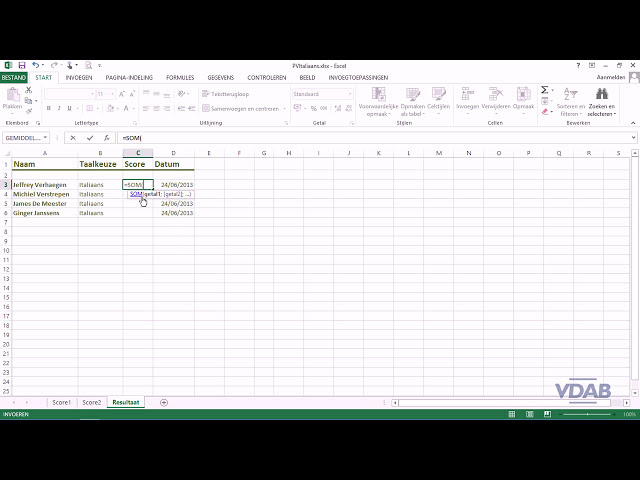 فیلم آموزشی: Excel 2013-10.5-3D-verwijzingsformules ander werkblad با زیرنویس فارسی