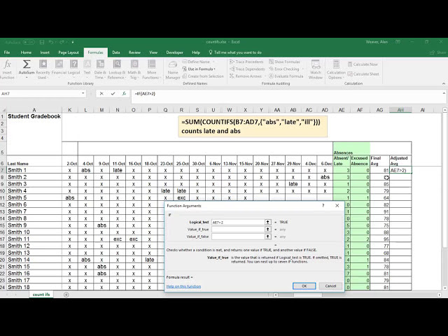 فیلم آموزشی: Excel - COUNTIFS با معیارهای متعدد و منطق OR با زیرنویس فارسی