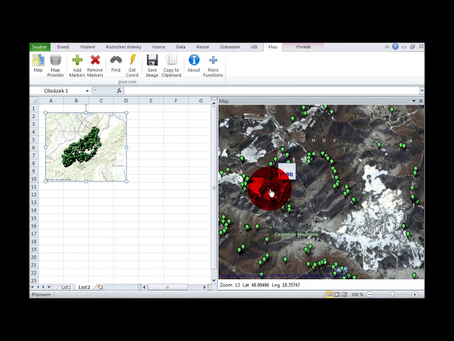 فیلم آموزشی: Map.XL - نقشه های آنلاین رایگان در اکسل