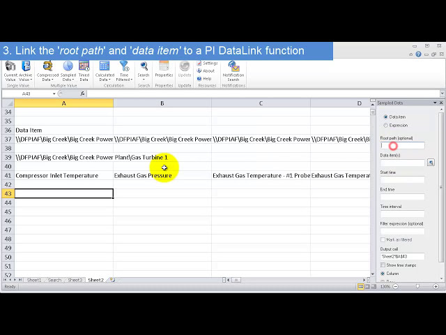 فیلم آموزشی: OSIsoft: نکات PI DataLink: جدول اقلام داده PI (ستون ها) در برابر زمان (ردیف ها) (افزونه PI DL Excel) با زیرنویس فارسی