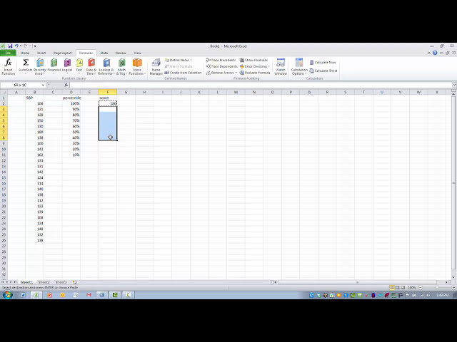 فیلم آموزشی: نحوه استفاده از تابع Excel-The PERCENTILE.INC