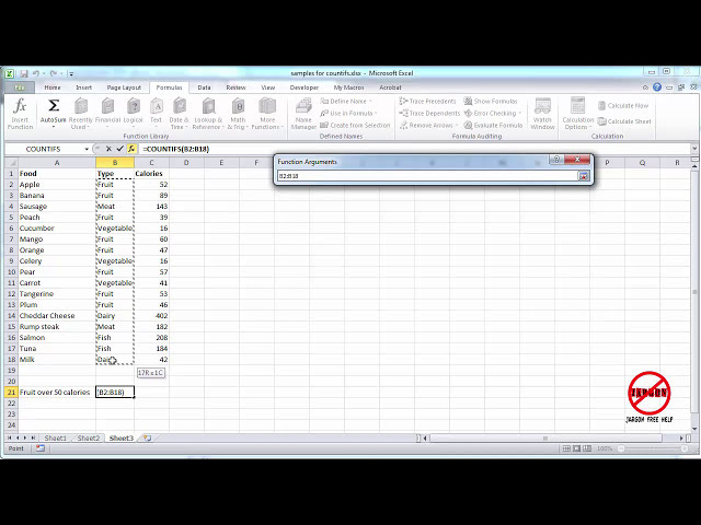 فیلم آموزشی: Excel نحوه استفاده از تابع COUNTIFS با زیرنویس فارسی