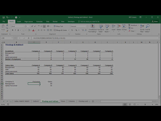 فیلم آموزشی: عملکرد INDIRECT Excel: چگونه کار می کند و چه زمانی باید از آن استفاده کرد [Advanced Excel] با زیرنویس فارسی
