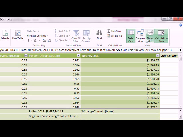 فیلم آموزشی: Excel 2013 PowerPivot Basics #10: محاسبه تابع برای تغییر متن فیلتر (14 مثال) با زیرنویس فارسی