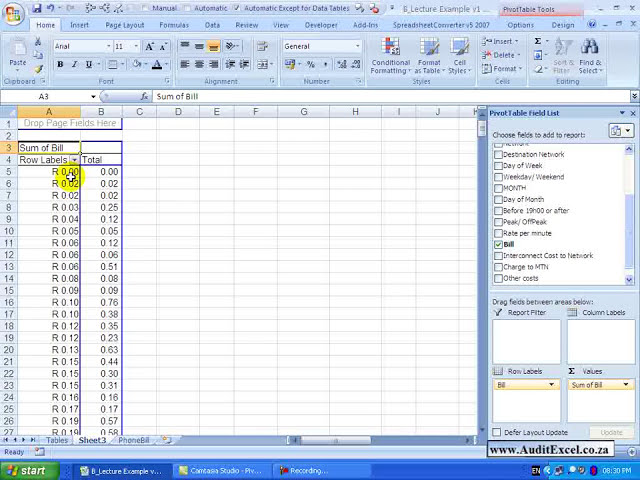 فیلم آموزشی: گروه بندی داده ها در Excel 2007 Pivot Tables - تبدیل تاریخ ها به ماه یا سال - در آخرین نسخه ها یکسان است با زیرنویس فارسی