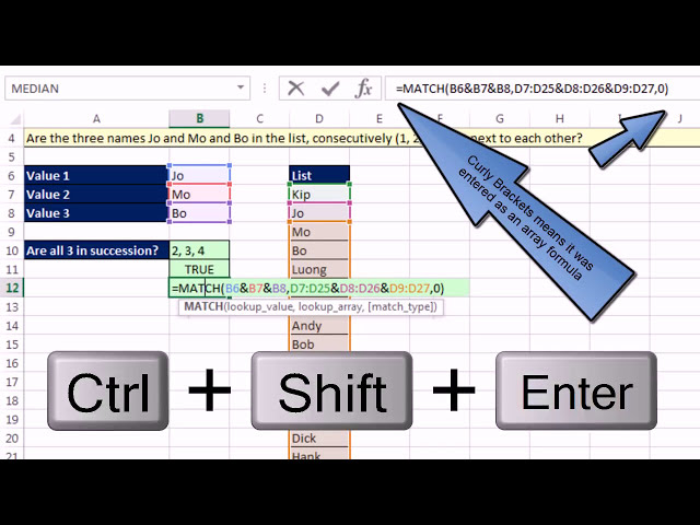 فیلم آموزشی: ترفند 165 Mr Excel و excelisfun: جستجو برای یافتن سه مقدار در یک ردیف با زیرنویس فارسی