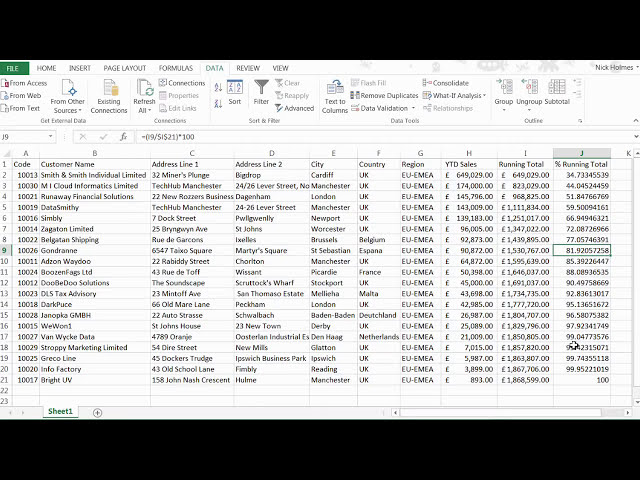 فیلم آموزشی: تجزیه و تحلیل 80 20 (پارتو) در Microsoft Excel 2013 Office 365 با زیرنویس فارسی