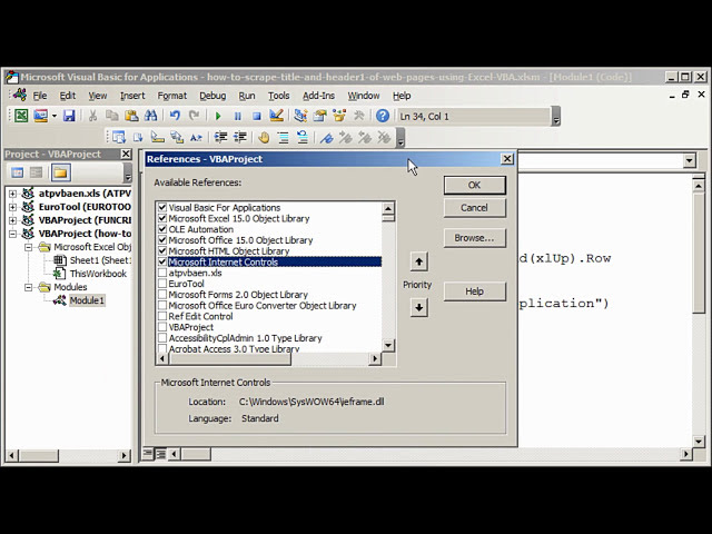 فیلم آموزشی: نحوه حذف عنوان و هدر h1 از صفحات وب با استفاده از Excel VBA