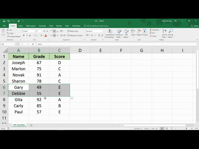 فیلم آموزشی: تابع IFS Excel - دیگر IFS تودرتو وجود ندارد با زیرنویس فارسی