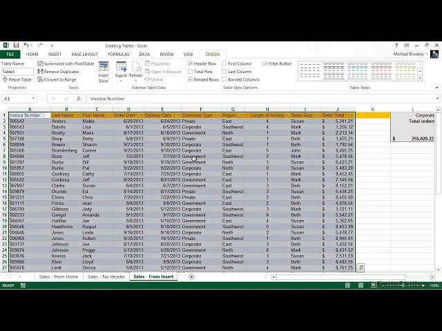 فیلم آموزشی: Microsoft Excel - Tables Deep Dive Tutorial | ایجاد جداول با زیرنویس فارسی