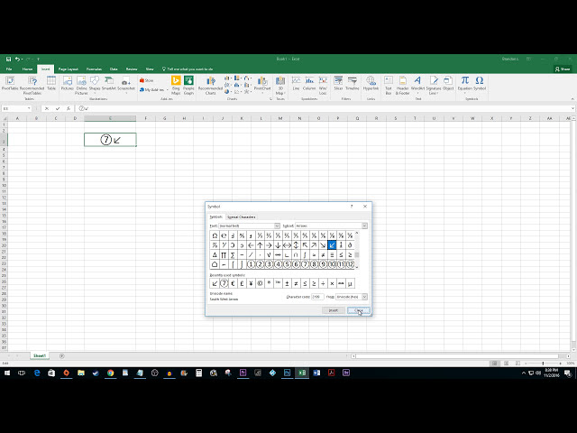 فیلم آموزشی: Excel 2016: نحوه اضافه کردن نمادها و کاراکترهای خاص با زیرنویس فارسی