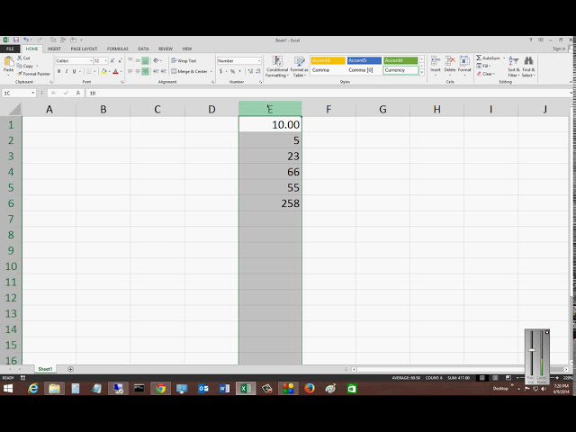 فیلم آموزشی: نحوه قالب بندی سلول ها به صورت اعداد با اعشار در Microsoft Excel 2013 با زیرنویس فارسی