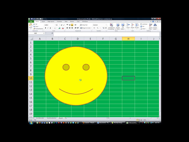 فیلم آموزشی: دکمه Excel VBA ActiveX 12 SMILEY FACE روی کاربرگ با زیرنویس فارسی