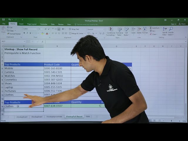 فیلم آموزشی: MS Excel - جستجوی رکورد کامل