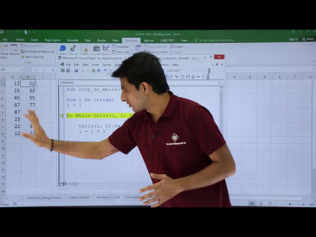 فیلم آموزشی: Excel VBA - Do while