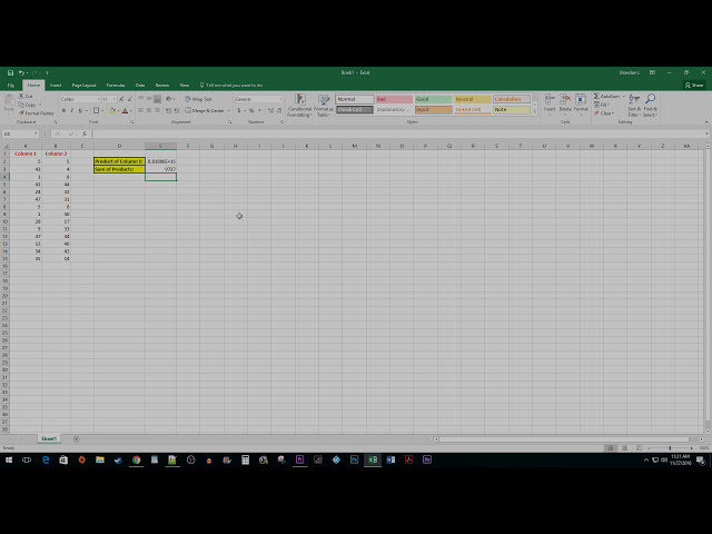 فیلم آموزشی: Excel 2016: چگونه ستون ها را ضرب کنیم با زیرنویس فارسی