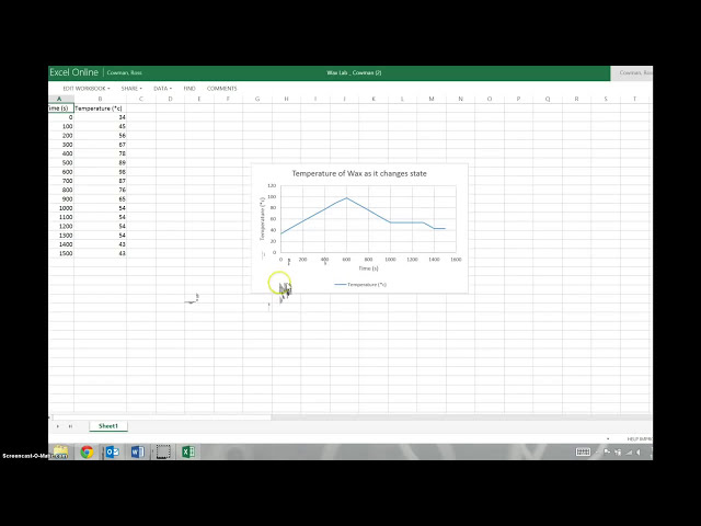 فیلم آموزشی: نحوه ایجاد جدول داده و نمودار خطی در اکسل در OneDrive با زیرنویس فارسی