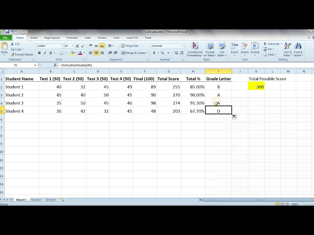 فیلم آموزشی: محاسبه درجه حروف با استفاده از VBA: MS Excel با زیرنویس فارسی