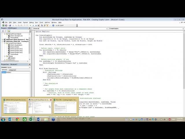 فیلم آموزشی: WEBCAST: استفاده از VBA برای اکسل و XDK برای بهبود تجربه @RISK با زیرنویس فارسی