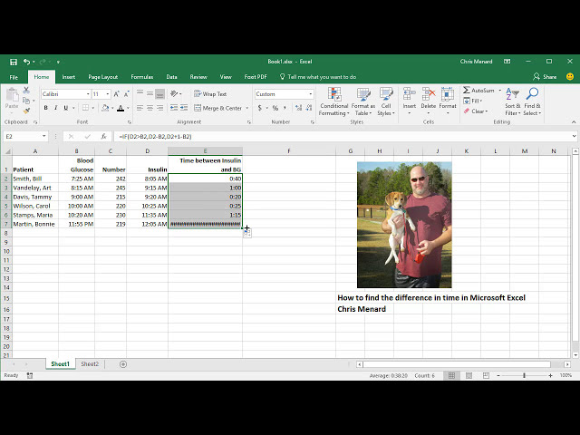 فیلم آموزشی: Excel - محاسبه تفاوت زمان در نیمه شب توسط کریس منارد با زیرنویس فارسی