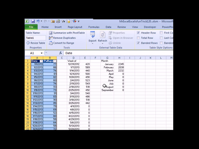 فیلم آموزشی: Mr Excel & excelisfun Trick 120: خلاصه بر اساس هفته و ماه، مجموع ماهانه، مجموع هفتگی با زیرنویس فارسی