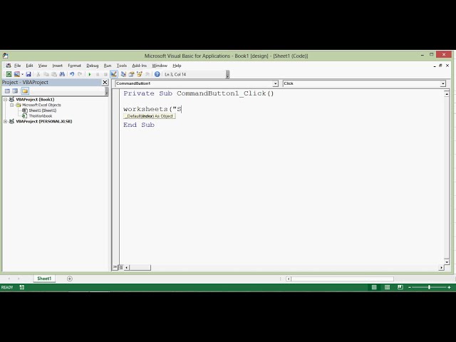 فیلم آموزشی: آموزش Excel VBA 14- Active X Controls در Excel VBA با زیرنویس فارسی
