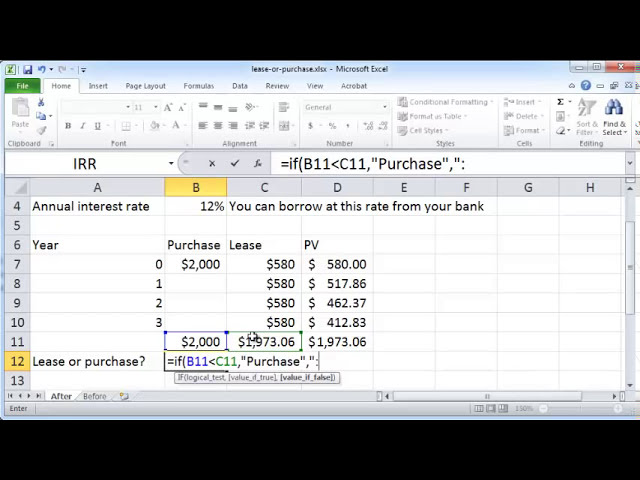 فیلم آموزشی: Excel 2010: خرید در مقابل محاسبه اجاره با زیرنویس فارسی