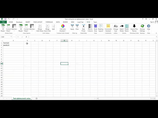 فیلم آموزشی: مقدار الفبایی تست اکسل - VBA