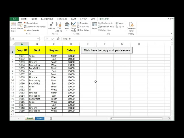 فیلم آموزشی: VBA برای کپی و چسباندن ردیف ها در صورت رعایت شرایط - Excel VBA مثال توسط ExcelDestination