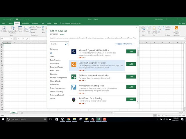 فیلم آموزشی: آموزش Lucidchart - اضافه کردن نمودارها به Microsoft Excel با زیرنویس فارسی