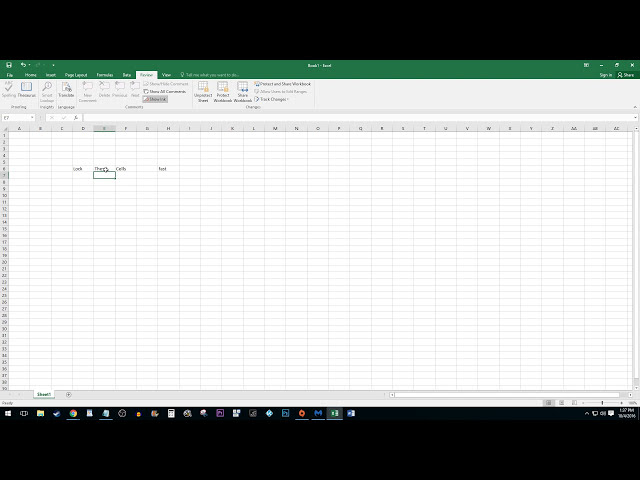 فیلم آموزشی: Excel 2016: نحوه قفل کردن سلول ها و محافظت از کاربرگ با زیرنویس فارسی