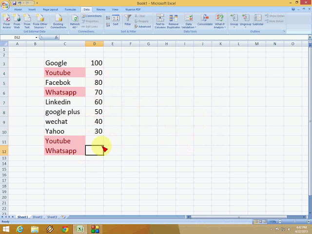 فیلم آموزشی: نحوه یافتن و حذف ورودی ها و مقادیر تکراری در MS Excel با زیرنویس فارسی