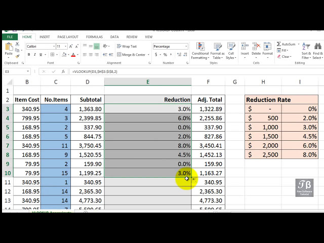 فیلم آموزشی: آموزش استفاده از VLOOKUP Function & Value In Range Excel 2013 Beginners با زیرنویس فارسی