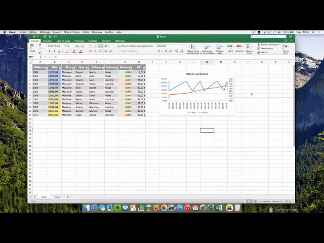 فیلم آموزشی: Excel 2016 - Crejper un ax secondaire dans un graphique - Tuto #32 با زیرنویس فارسی