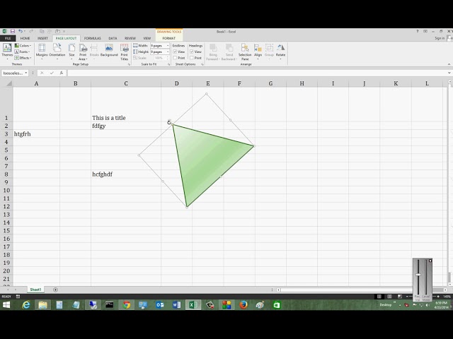 فیلم آموزشی: نحوه چرخش سفارشی یک شی در Microsoft Excel 2013 با زیرنویس فارسی