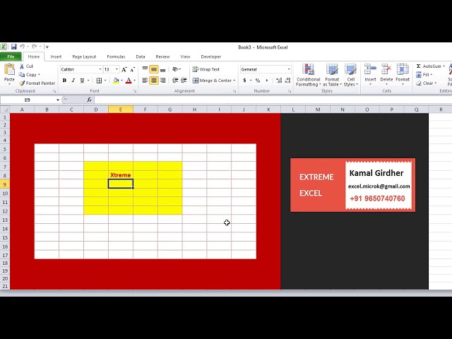 فیلم آموزشی: Excel VBA - تغییر رنگ متن در تغییر مقدار سلول