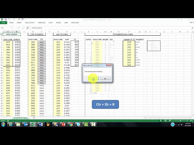 فیلم آموزشی: Excel VBA برای نمونه گیری تصادفی با زیرنویس فارسی