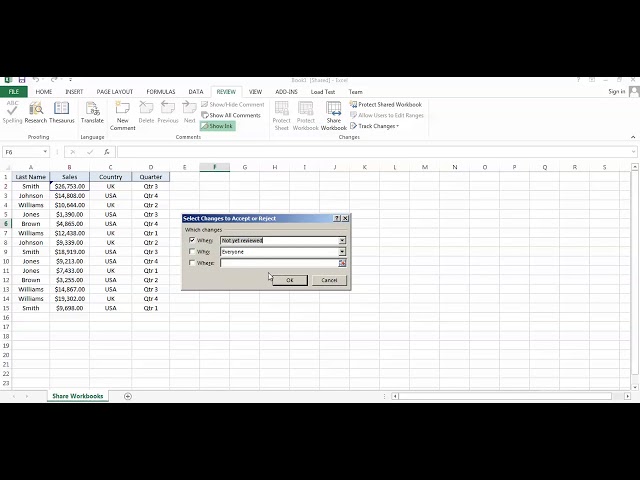 فیلم آموزشی: Excel Share Workbooks - نحوه اشتراک گذاری کتاب های کاری با کاربران در شبکه