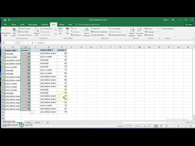 فیلم آموزشی: از Excel 2016 برای یافتن آمار خلاصه برای داده های کمی استفاده کنید با زیرنویس فارسی