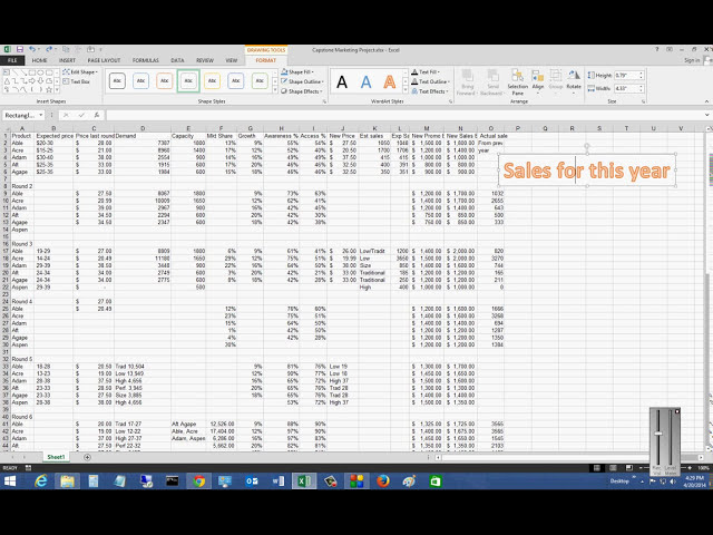 فیلم آموزشی: نحوه استفاده از Word Art در Microsoft Excel 2013 با زیرنویس فارسی