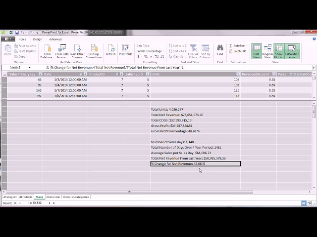 فیلم آموزشی: Excel 2013 PowerPivot Basics #09: Measures (فیلدهای محاسبه شده) و توابع DAX 9 مثال با زیرنویس فارسی
